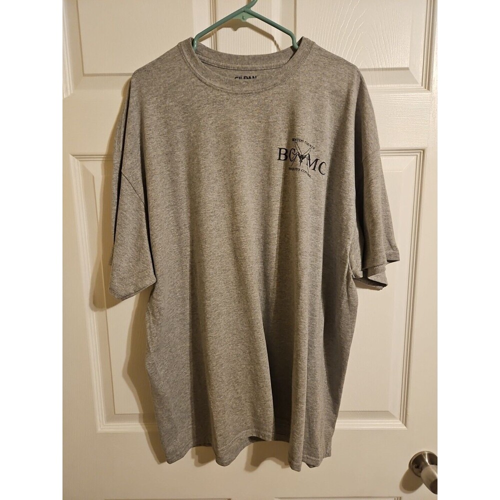 NEW County Mosquito Control Employee T Shirt Gray Mens Size 2XL